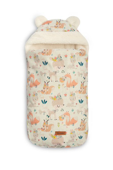 Geanta de iarna pentru Scaun Auto si Carucior Vintage