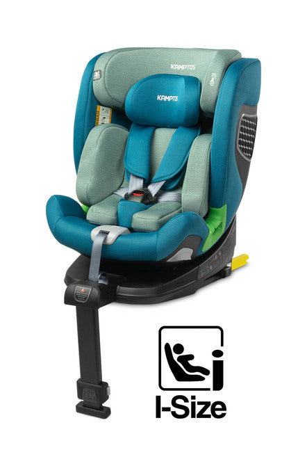 Scaun auto Kamptos i-Size IsoFix 0-36kg Blue Caretero