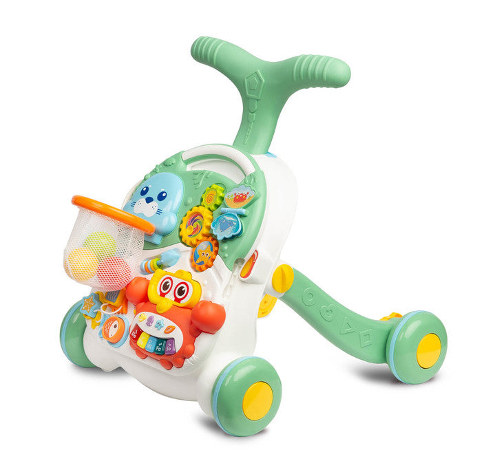 2in1 Baby Walker Spark Green Caretero Toyz