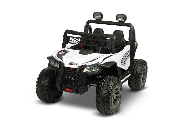 Vehicul off-road alimentat cu baterie Blaze White Caretero Toyz