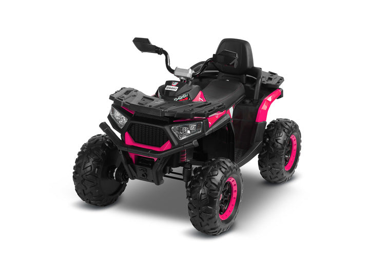 Cu baterii Quad Gigant Pink Caretero Toyz