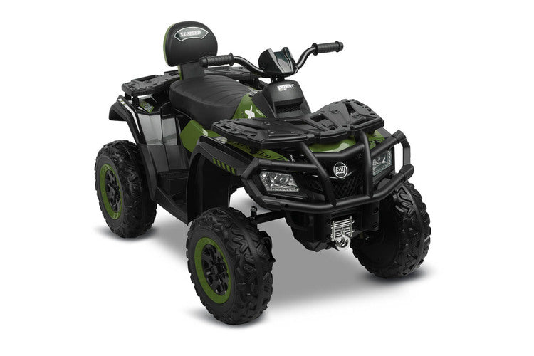 Jeep Green Army alimentat cu baterie Caretero Toyz