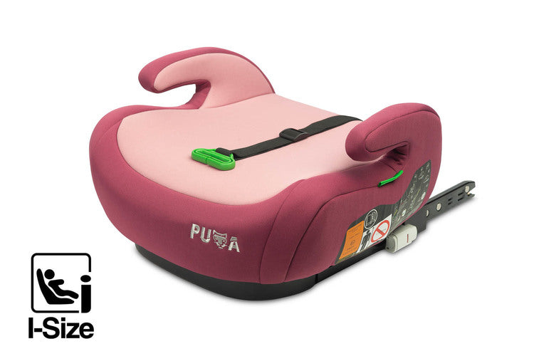 Scaun auto Puma i-Size IsoFix 15-36kg Dirty Pink Caretero
