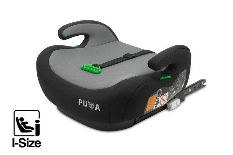 Scaun Auto Puma i-Size IsoFix 15-36kg Isofix Black Caretero