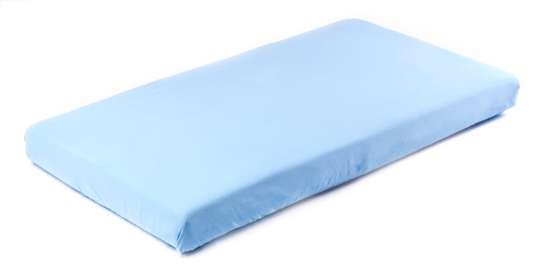 Cearșaf de bumbac albastru 160X80 Sensillo