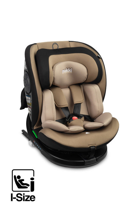 Scaun Auto Mokki i-Size IsoFix 0-36kg Bej Caretero