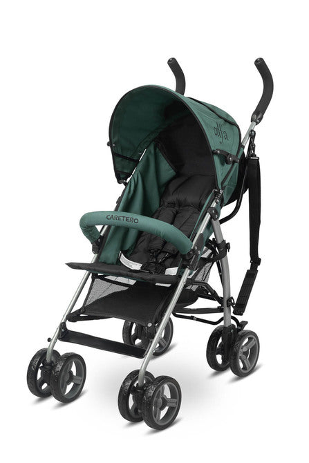 Carucior pentru copii Alfa Verde Inchis Caretero