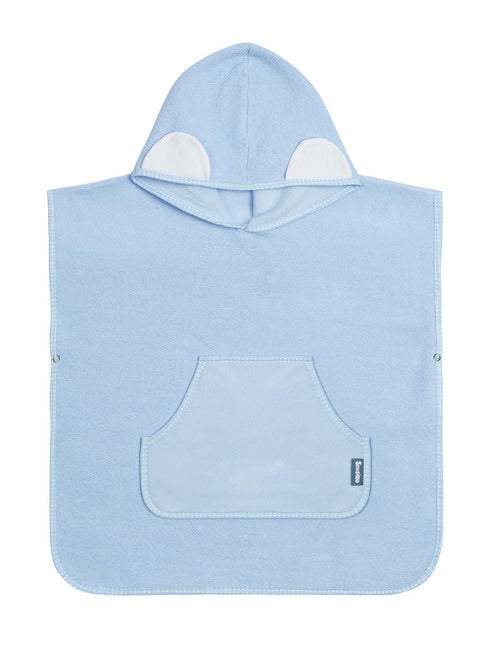 Bath Poncho Blue