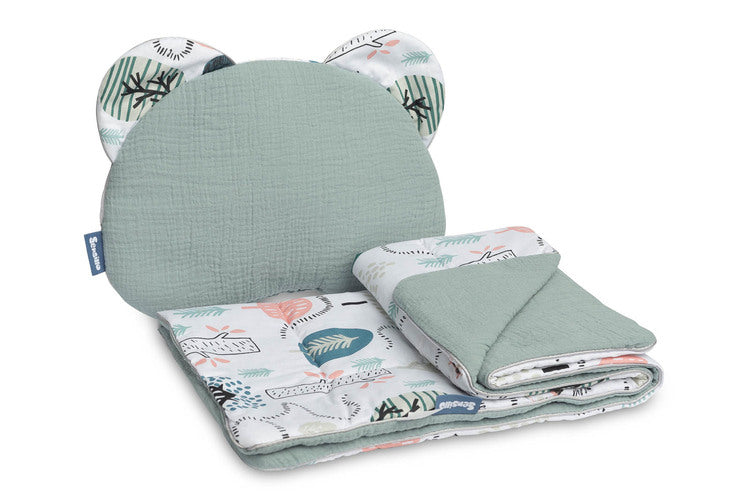 Hedgehog Emerald Sensillo Stroller Set