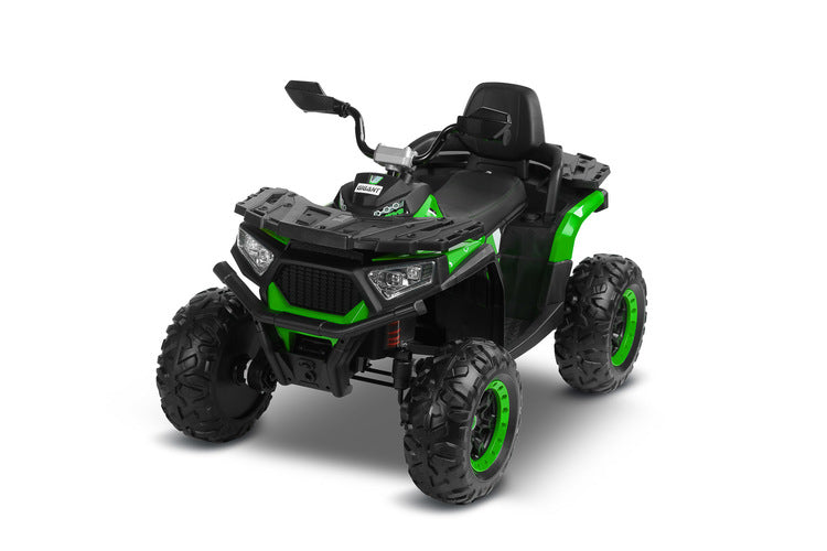 Mașină Quad Gigant cu baterie Green Caretero Toyz