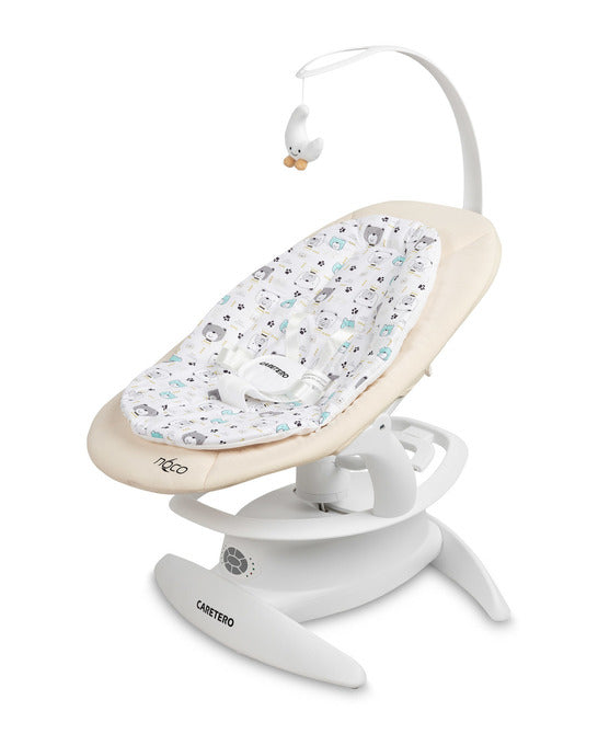 Шезлонг И Люлка 2в1 Rocker Noco Бежов Caretero