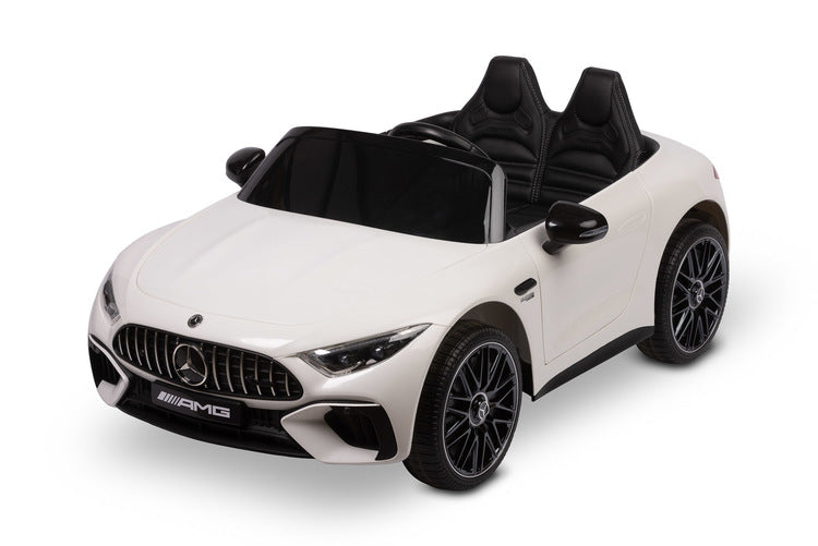 Children's Electric Car Mercedes Sl63 White Caretero Toyz