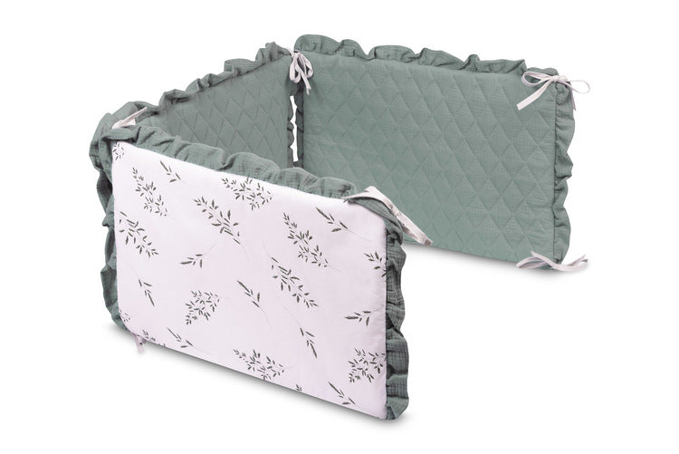 Bedspread Twigs Green Sensillo