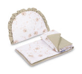 Muslin Stroller Set Beige Dandelions Sensillo