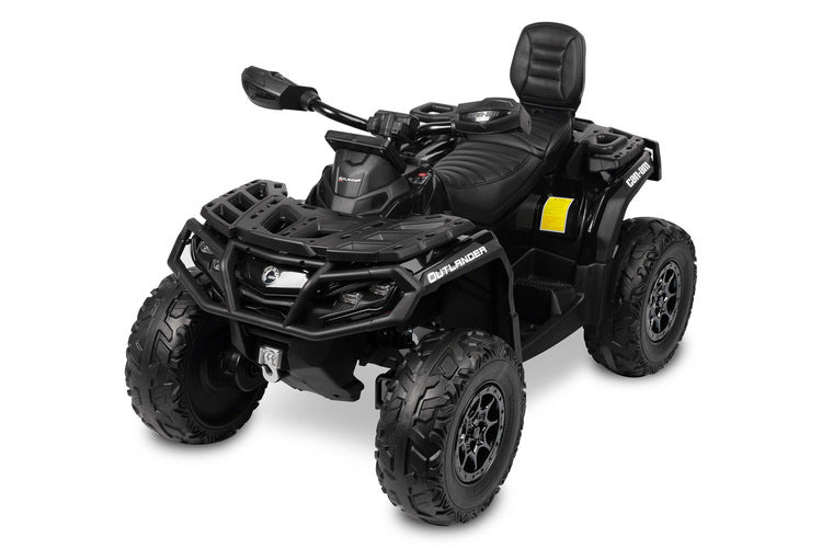 Mașinuță electrică pentru copii Outlander neagră Caretero Toyz