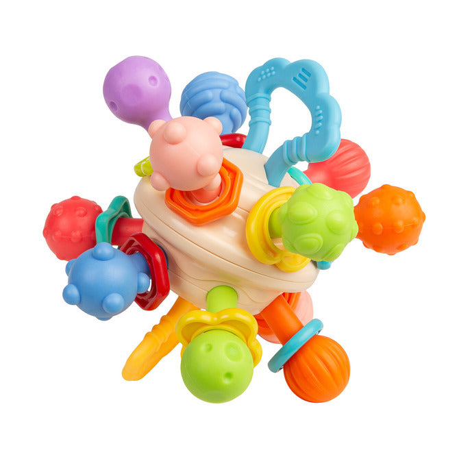 Образователна Играчка - 2В1 Дрънкалка И Гризалка 0+ Toyz