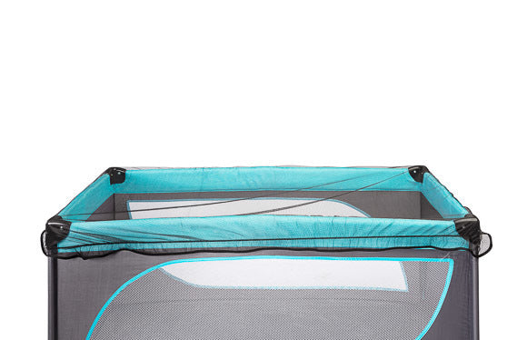 Mosquito net for folding cots, black Caretero