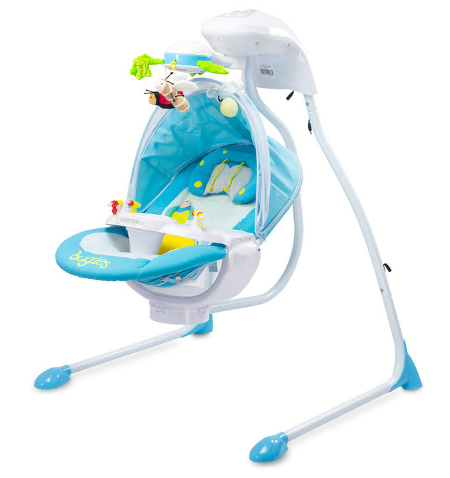 Șezlong electric și leagăn Bugies Blue Caretero