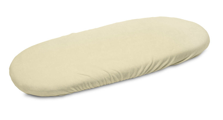 Cearșaf pentru cărucior Terry – Crem 35X75