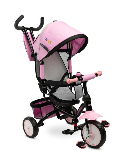 Tricycle With Parental Control Timmy Pink Caretero Toyz