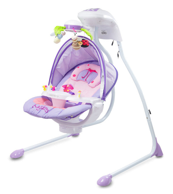 Електрически Шезлонг И Люлка Bugies Purple Caretero