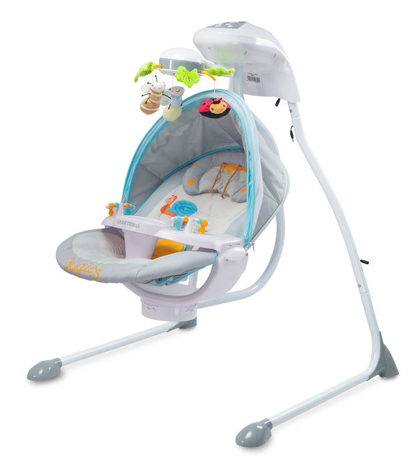 Șezlong electric și leagăn Bugies Grey Caretero