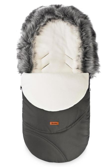 Winter Fleece Bag Eskimo Graphite