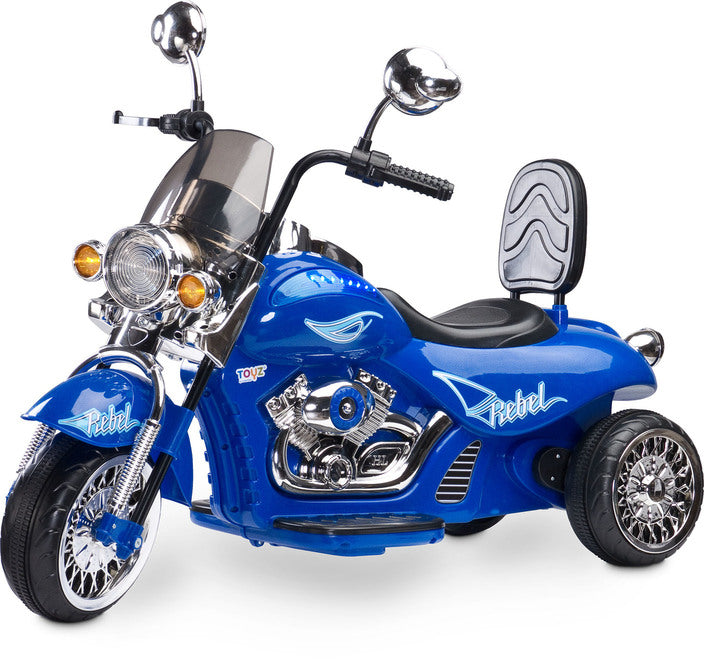Battery-operated motorbike Blue Caretero Toyz