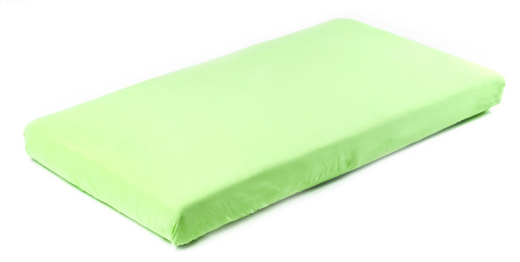 Памучен Чаршаф С Ластик Jersey Зелен 120X60 Sensillo