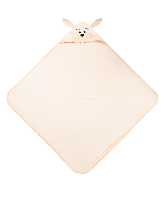 Water Friends Rabbit Bath Towel Pink