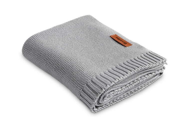 Bamboo And Cotton Blanket Gray 100x80cm