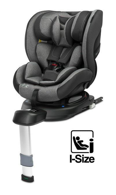 Scaun auto Rio i-Size IsoFix 0-22kg Gri Caretero