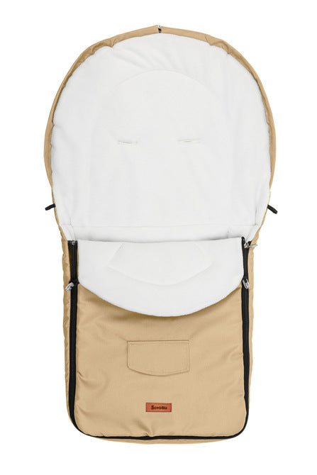 Winter Stroller Cover Cappuccino (95X40)
