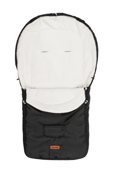 Geanta de iarna pentru carucior neagra (95X40)