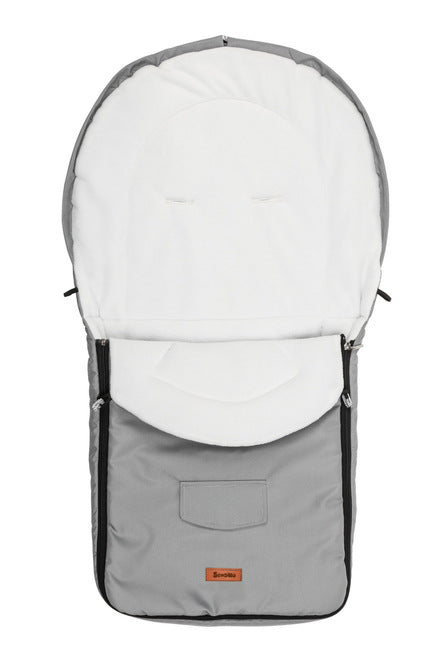 Winter Stroller Cover Light Gray (95X40)
