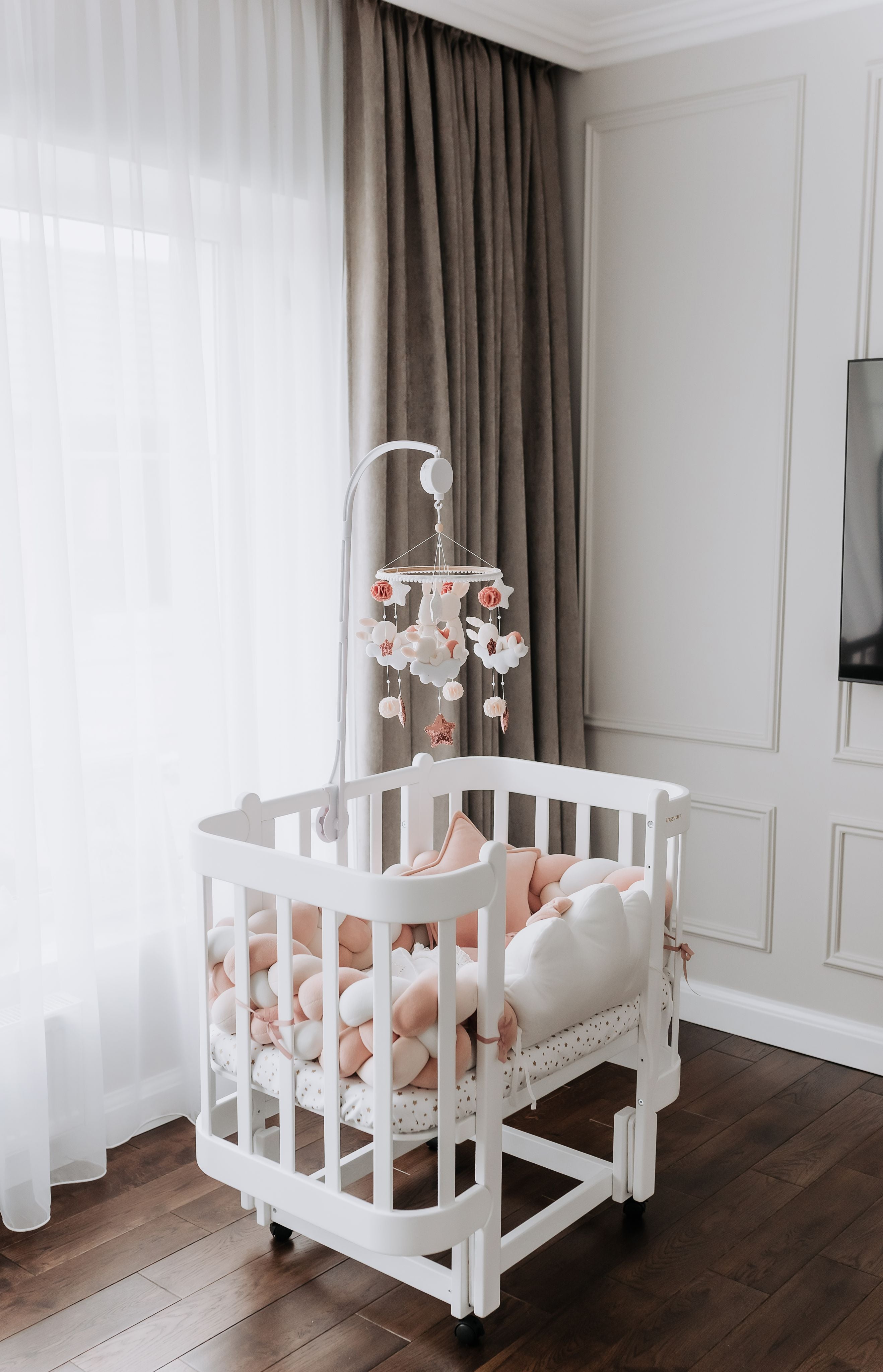 Pat transformabil 5 în 1 Nika 60x95/60x120cm Ingvart