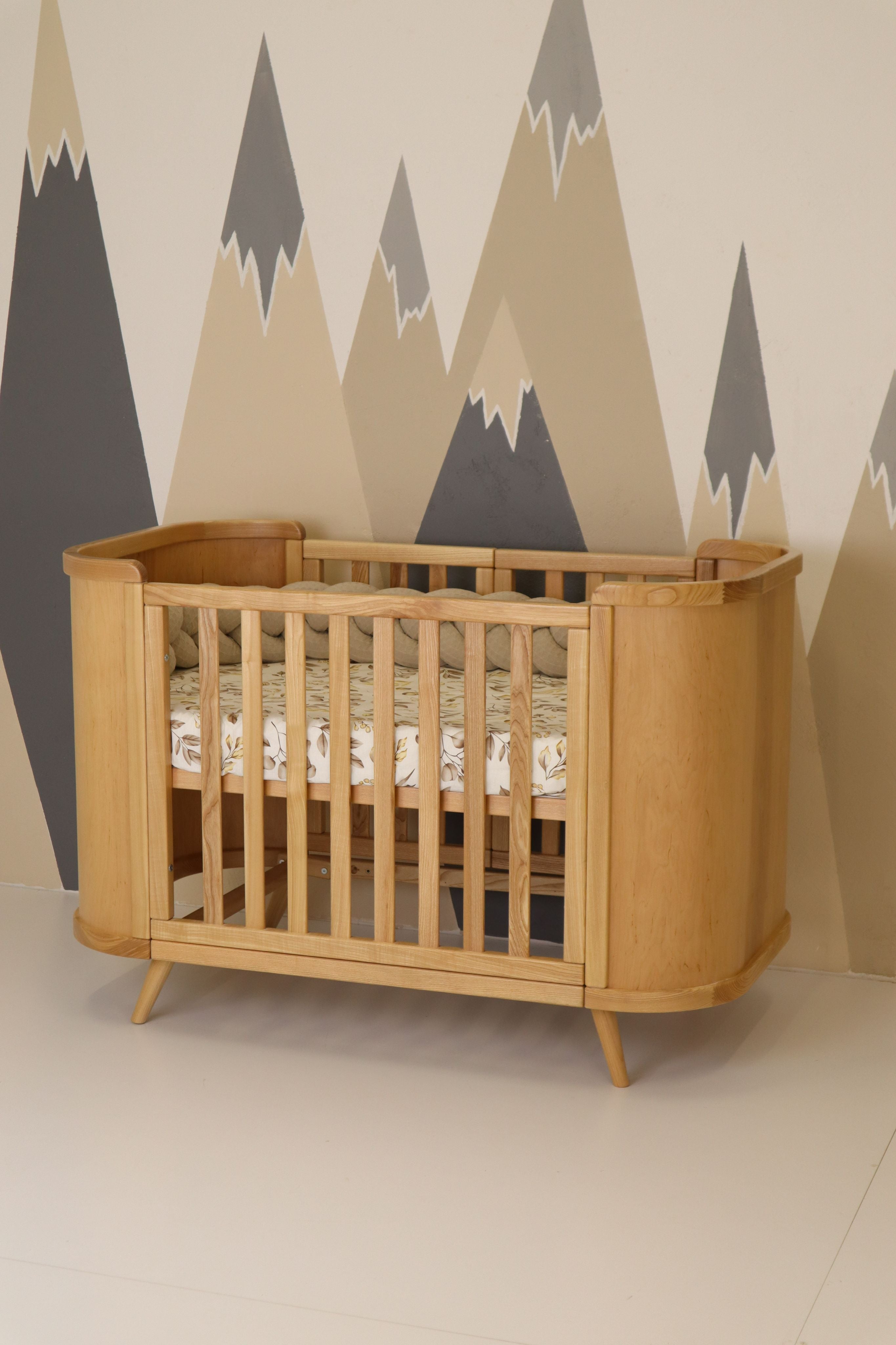 Трансформиращо Легло 4в1 Boho 70х90/70х134см Натур Ingvart