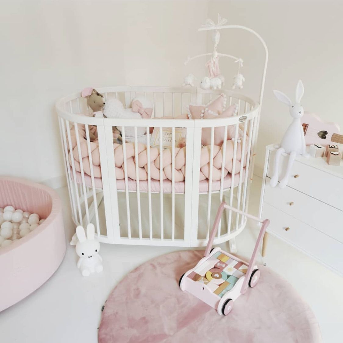 Трансформиращо Легло 9в1 Smart 60x72/60x120/60x168см Бял Ingvart