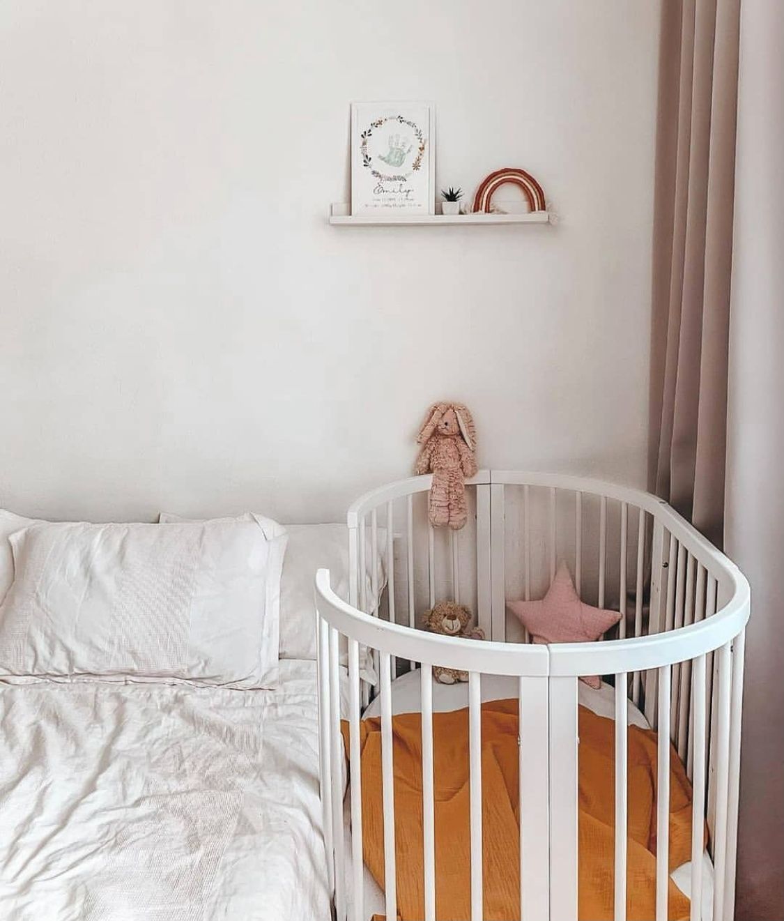 Трансформиращо Легло 9в1 Smart 60x72/60x120/60x168см Бял Ingvart