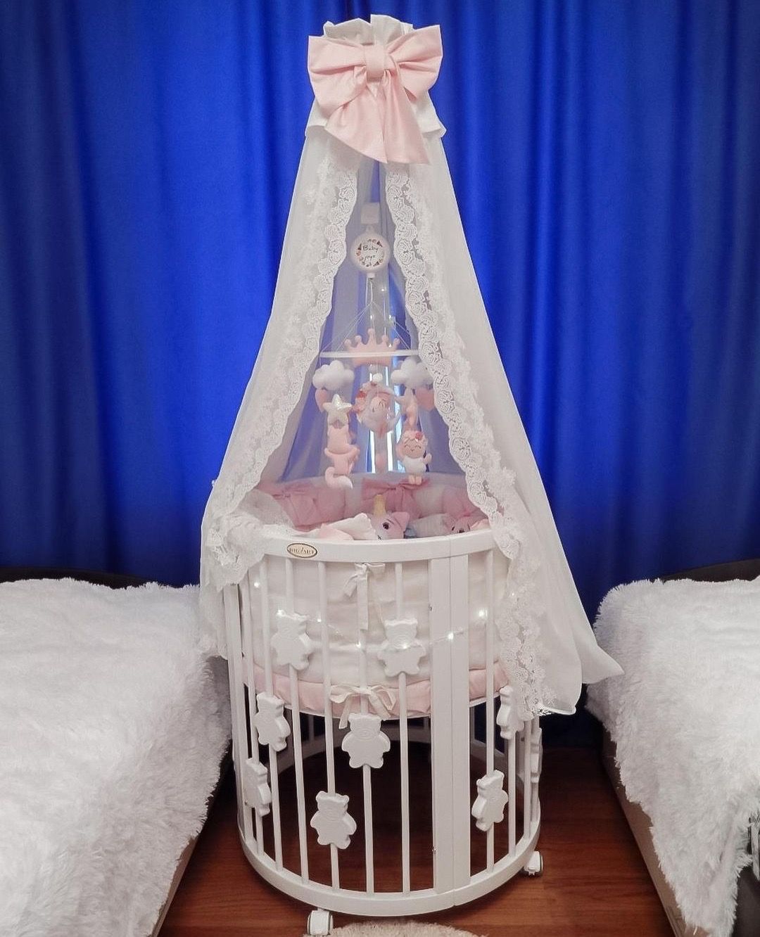 Трансформиращо Легло 9в1 Smart 60x72/60x120/60x168см Бял Ingvart