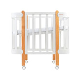 Трансформиращо Легло 5в1 Nika 60x95/60x120см Бял + Натур Ingvart