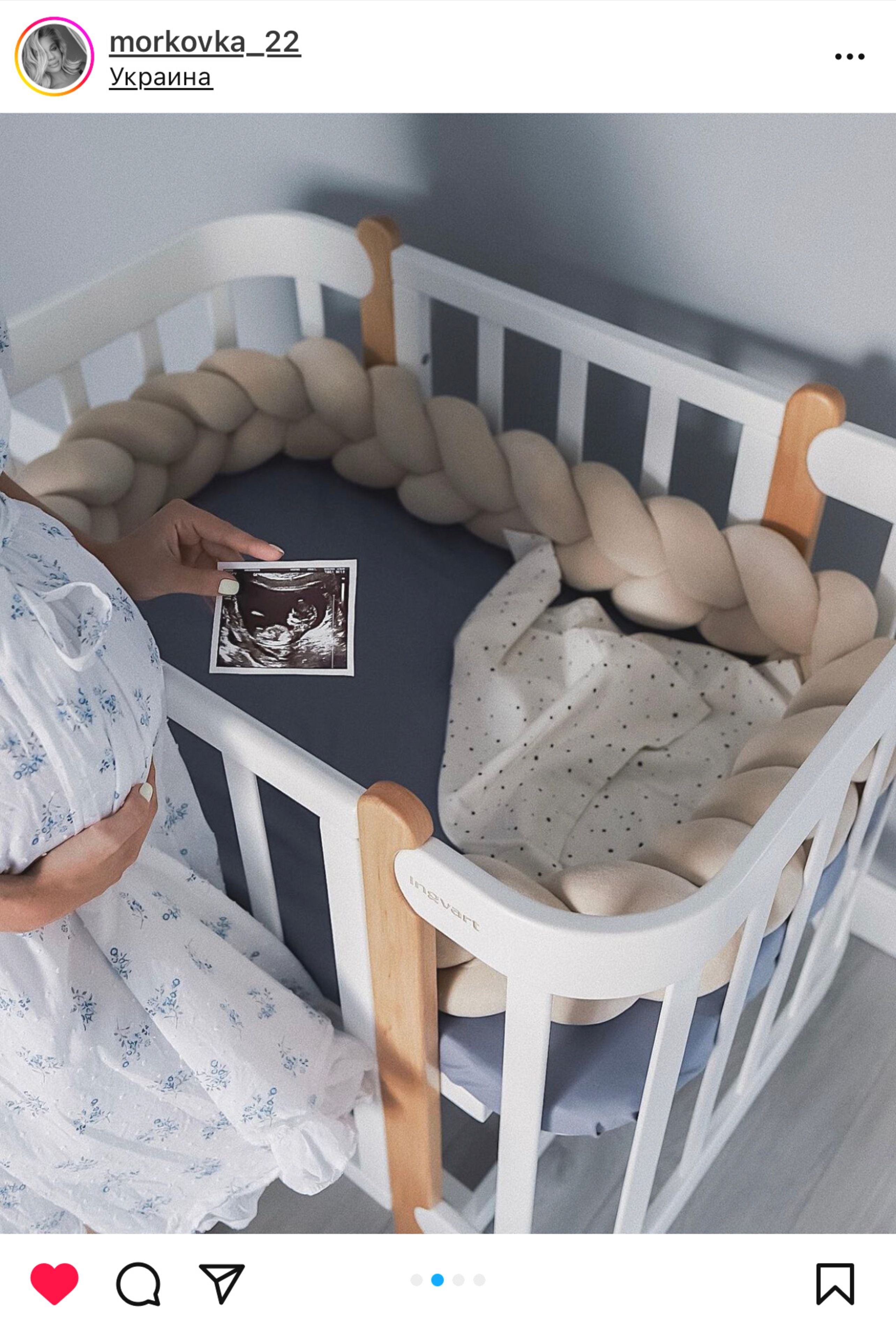 Трансформиращо Легло 5в1 Nika 60x95/60x120см Бял + Натур Ingvart