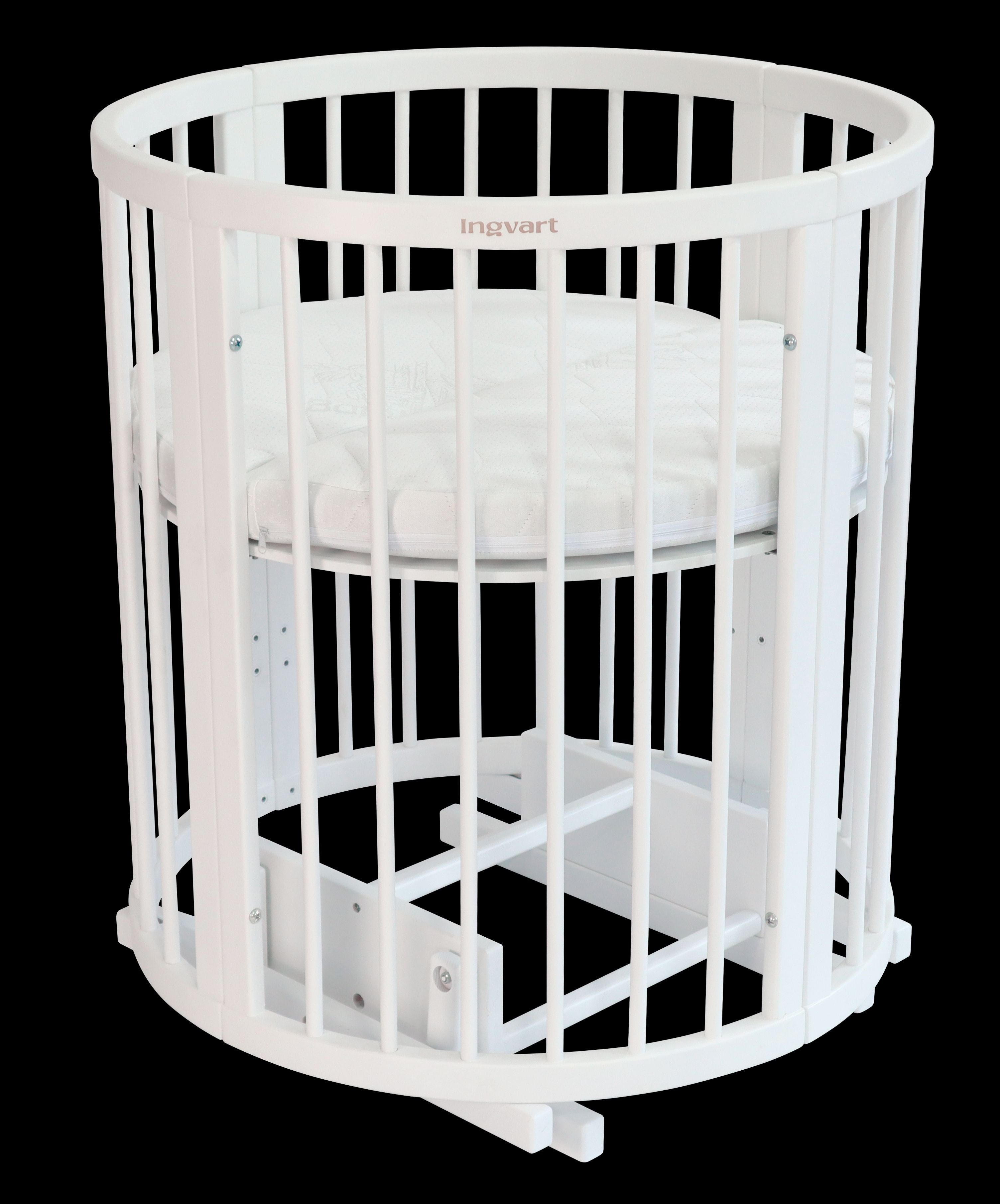 Трансформиращо Легло 9в1 Smart 60x72/60x120/60x168см Сив Ingvart