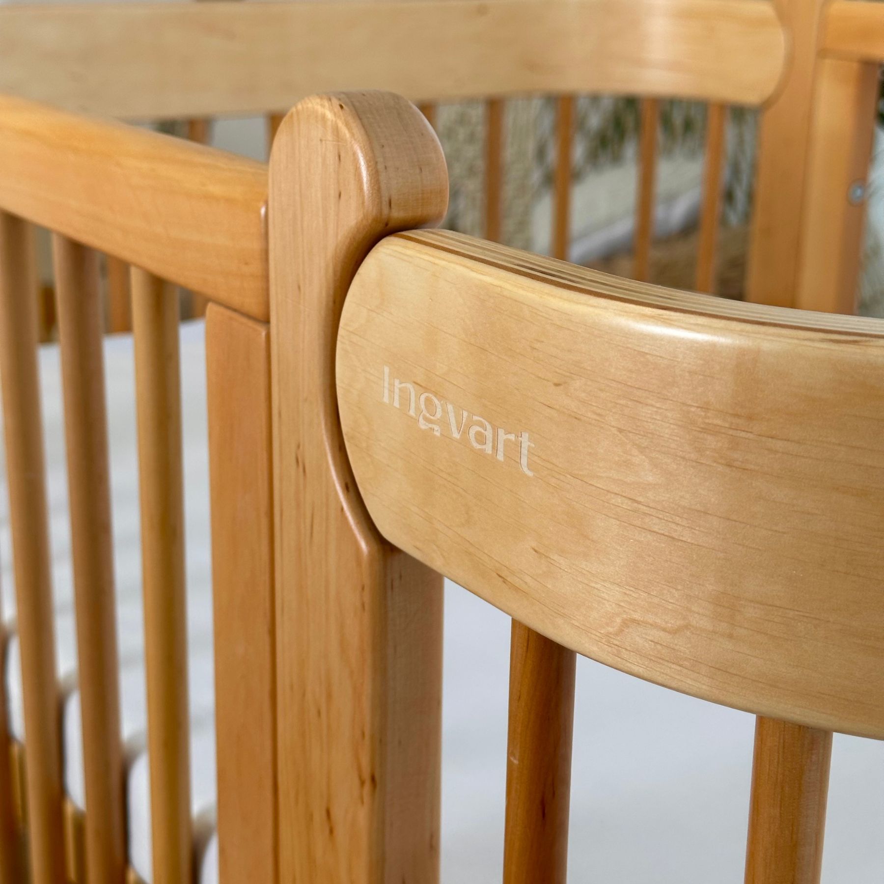 Трансформиращо Легло 5в1 Nika 60x95/60x120см Сив Ingvart