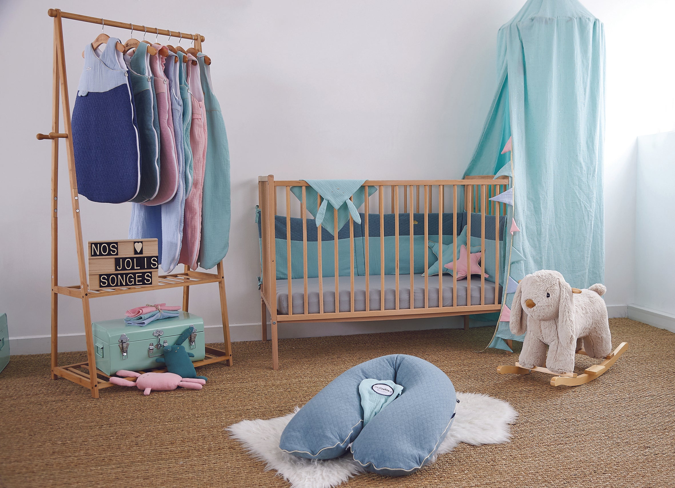 Детско Дървено легло Remi Натур Combelle