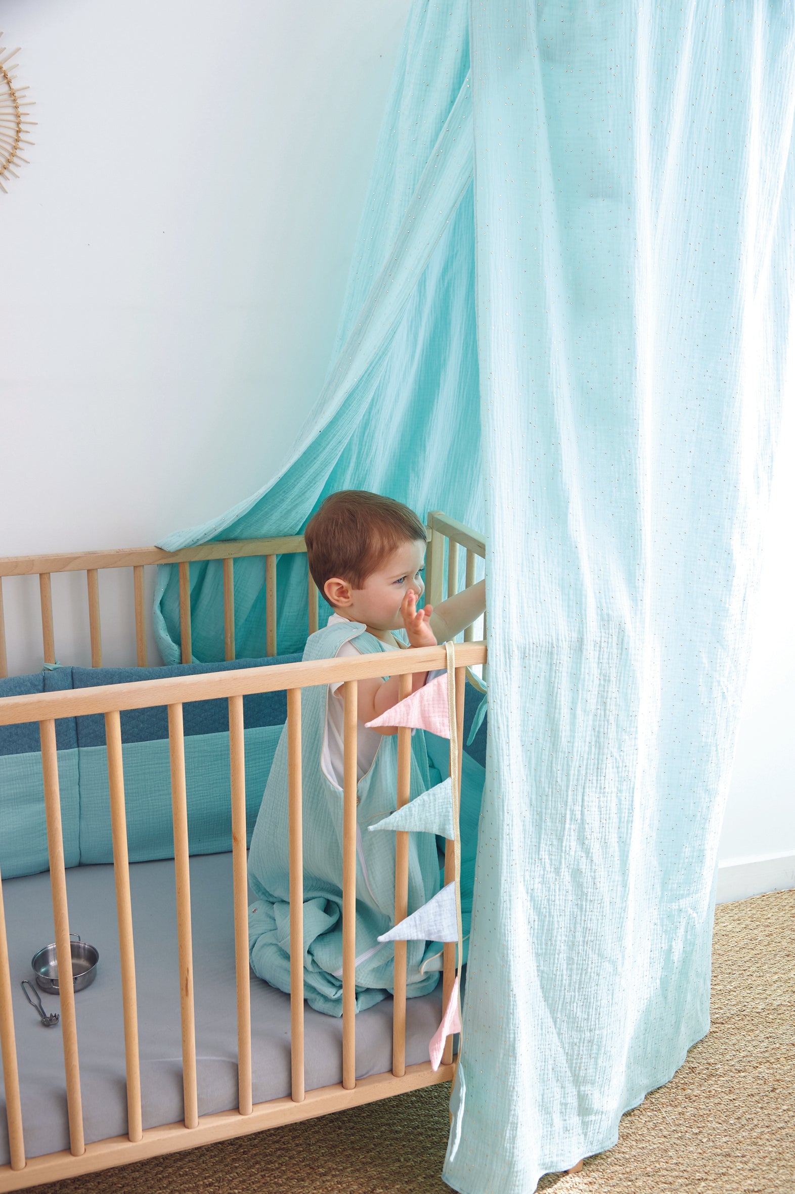 Детско Дървено легло Remi Натур Combelle