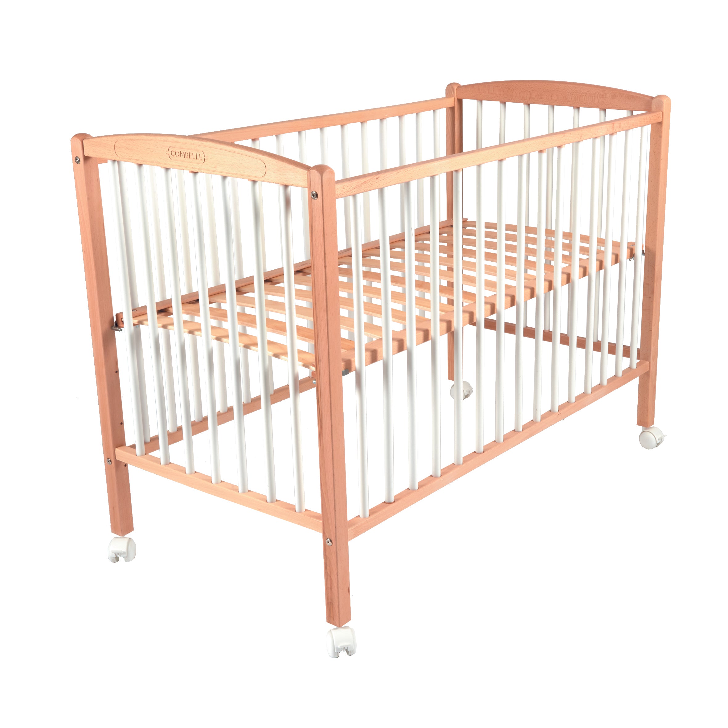 Детско Дървено Легло Arthur Натур Бял Combelle