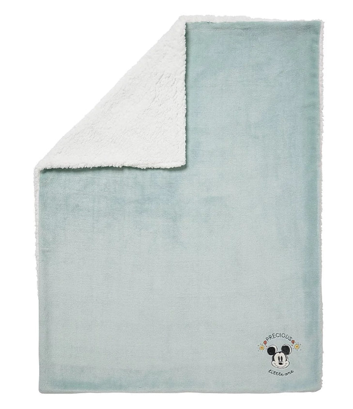 Baby blanket 75x100 cm Mickey Mouse Disney Baby Mint BabyCalin