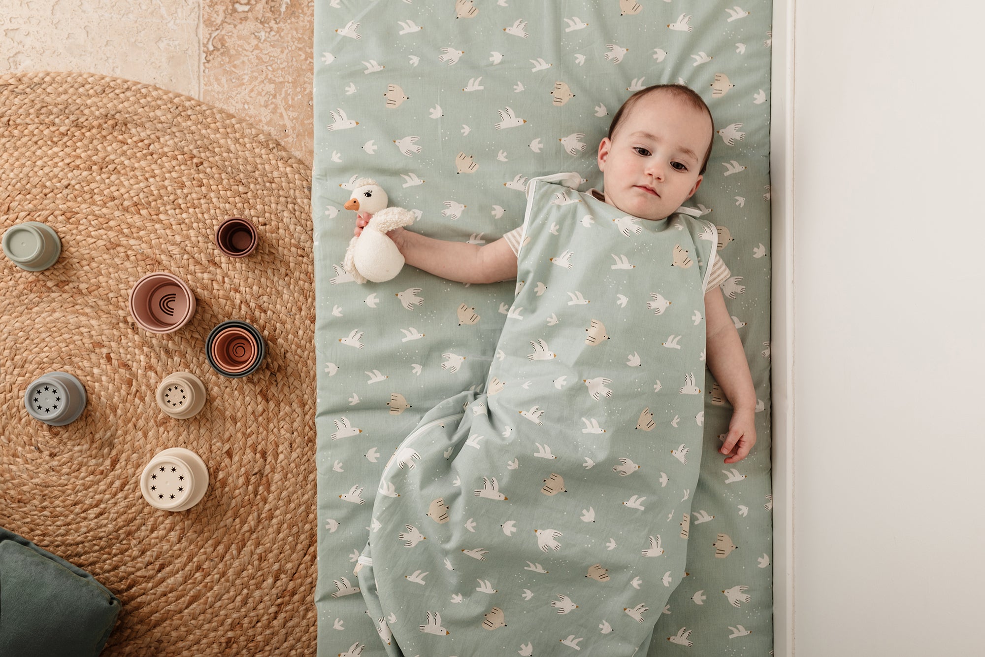 Летен спален чувал 9-36 месеца - Over the sea Tineo