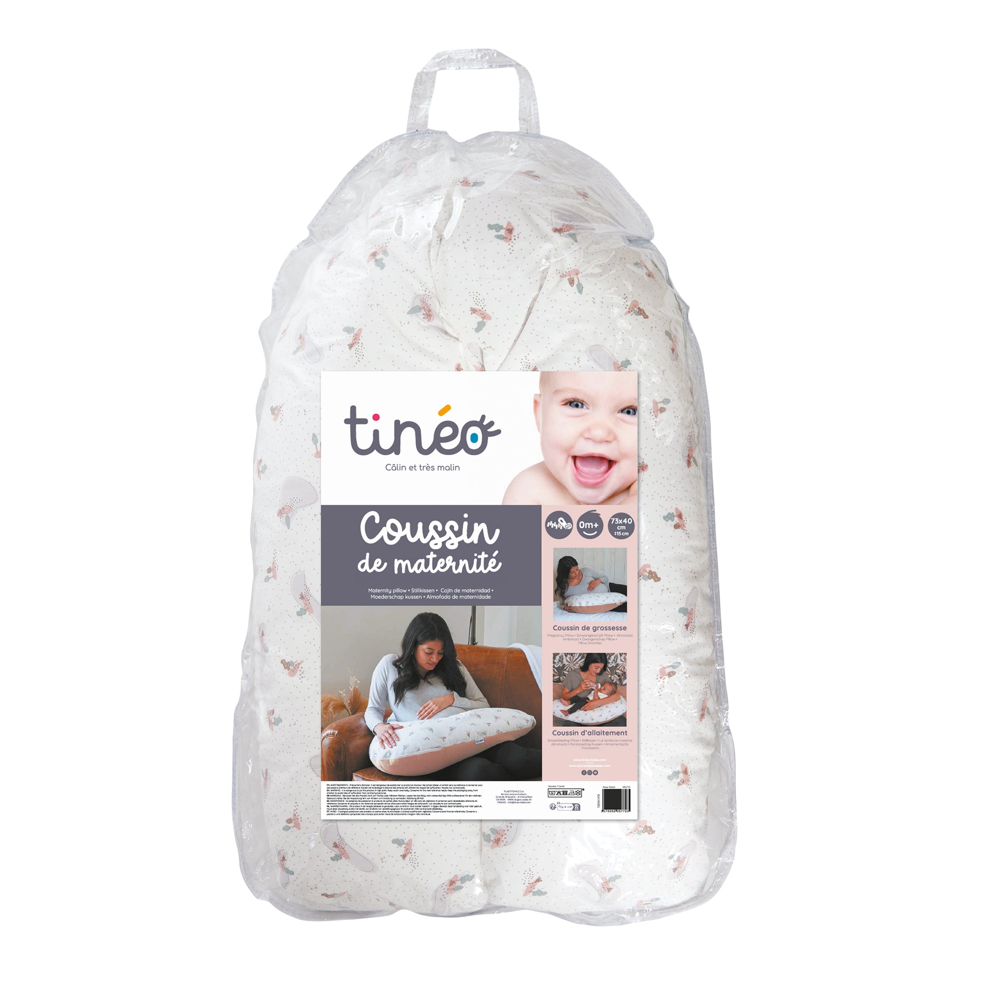 Възглавница За Бременни И Кърмене Natural Green Tineo